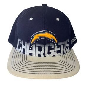 Chargers Reebok Flexfit hat